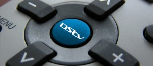 DStv logo on remote